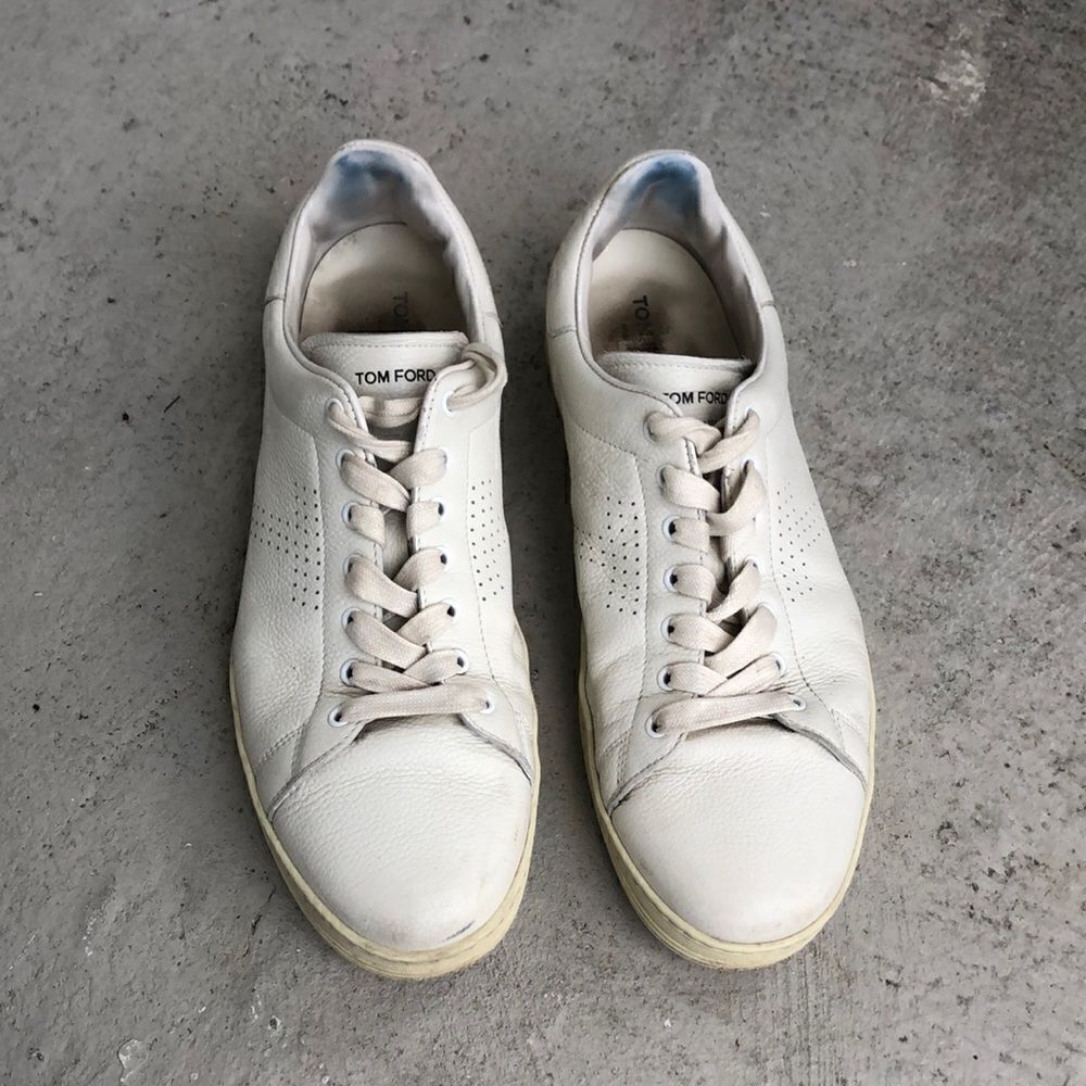 Tom Ford leather low tops